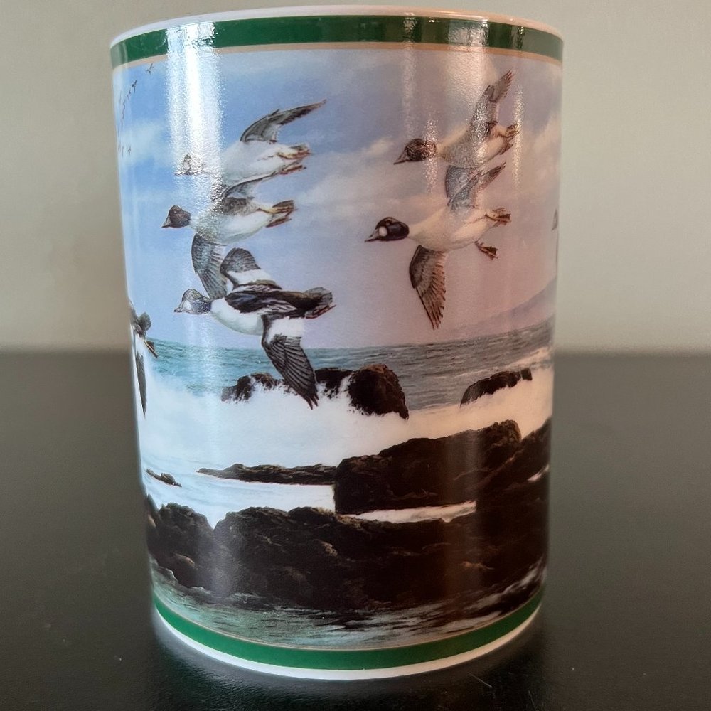 Danbury Mint Ducks of North America Collector Mugs BODEGA BAY David A. Maass